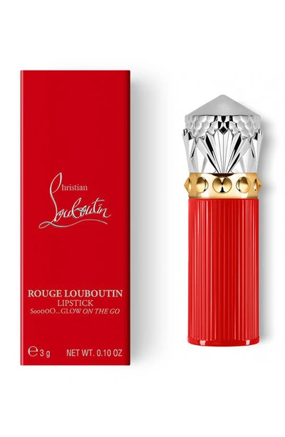Shop Christian Louboutin Rouge Louboutin Soooooglow On The Go Lipstick In Rouge Louboutin 001