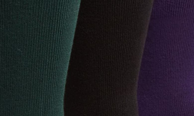 Shop Polo Ralph Lauren Assorted 3-pack Supersoft Socks In College Green