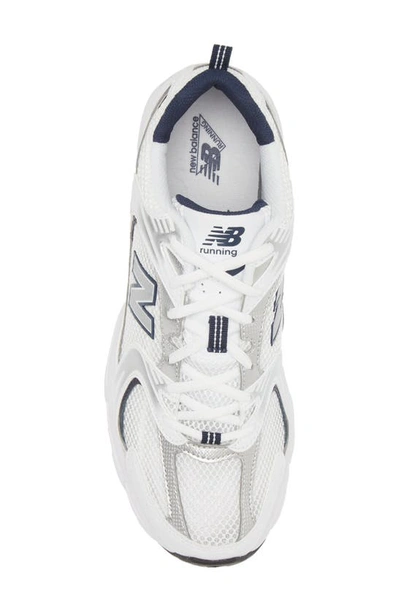 Shop New Balance Gender Inclusive 530 Sneaker In White/ Natural Indigo