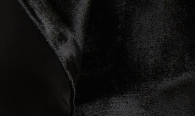 Tom Ford Fringe Satin Scarf In Black