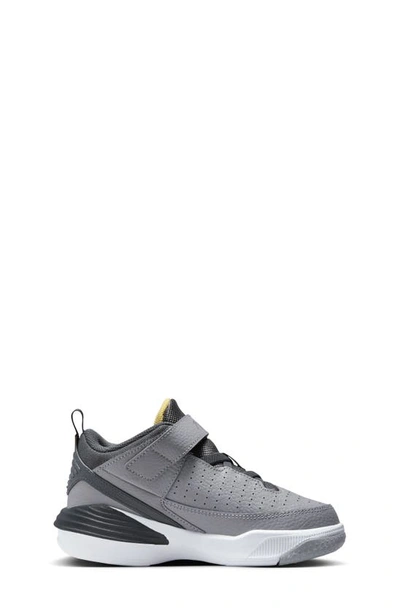 Shop Nike Kids' Jordan Max Aura 5 Sneaker In Grey/ Gold/ White/ Anthracite