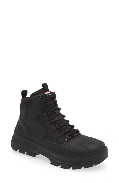 Shop Hunter Explorer Duck Boot In Black