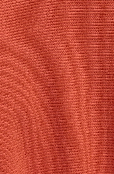 Shop Miles The Label Kids' Ruffle Organic Cotton Sweatshirt In Ora Orange