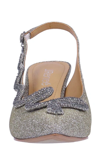 J. RENEÉ J. RENEÉ FEDOSIA SLINGBACK POINTED TOE PUMP 