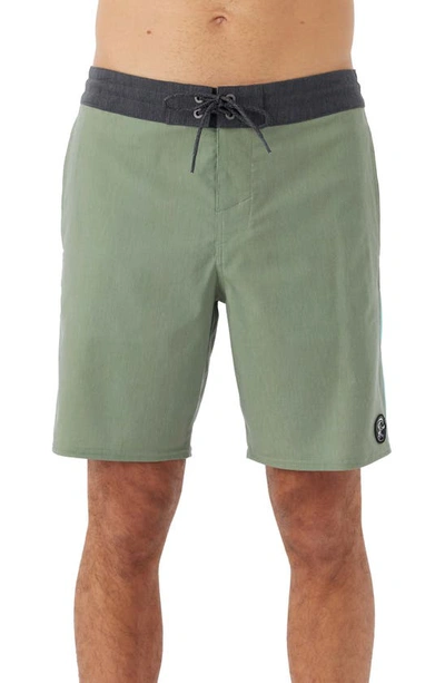 Shop O'neill Og Sideline Cruzer Board Shorts In Dust Green
