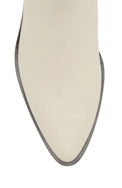 Madewell The Darcy Ankle Boot In Pale Parchment
