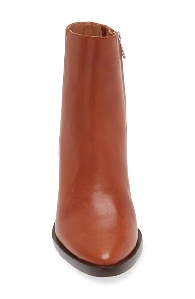 Madewell The Darcy Ankle Boot In Warm Cinnamon