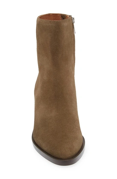 Madewell The Darcy Ankle Boot In Burnt Olive