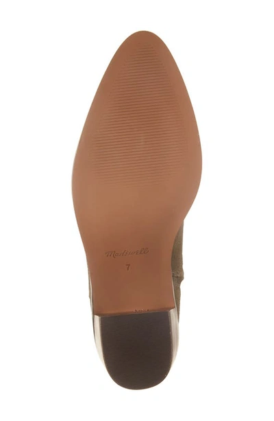 Madewell The Darcy Ankle Boot In Burnt Olive