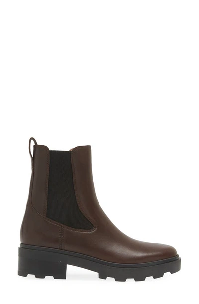 Shop Madewell The Wyckoff Chelsea Lugsole Boot In Chocolate Raisin