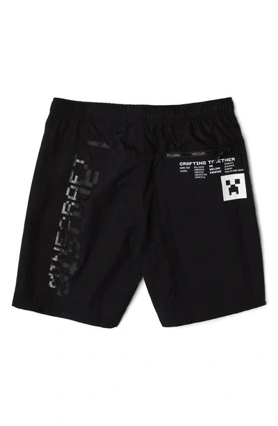 Shop Lacoste Minecraft Shorts In Black