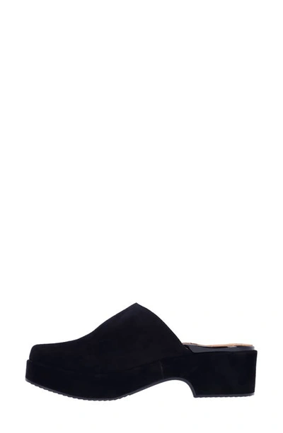 L'amour Des Pieds Galana Platform Mule In Black