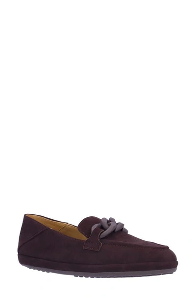 Shop L'amour Des Pieds Yozey Loafer In Chocolate