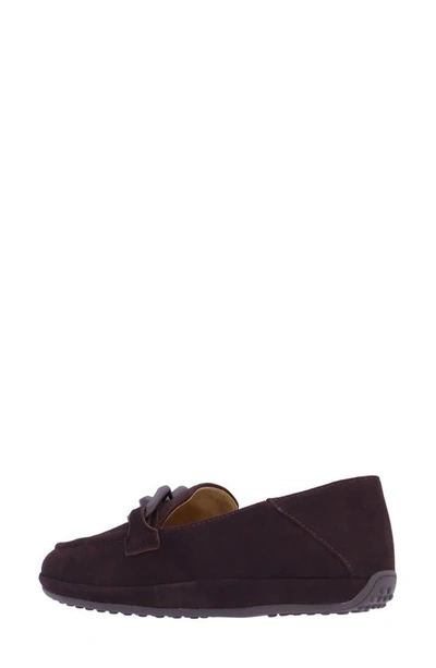 Shop L'amour Des Pieds Yozey Loafer In Chocolate