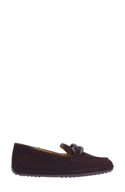 Shop L'amour Des Pieds Yozey Loafer In Chocolate