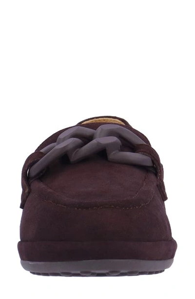 Shop L'amour Des Pieds Yozey Loafer In Chocolate