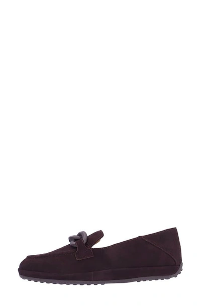 Shop L'amour Des Pieds Yozey Loafer In Chocolate