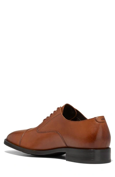 Shop Cole Haan Hawthorne Cap Toe Oxford In British Tan