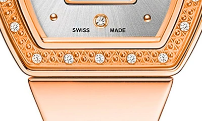 Shop Fendi My Way Bracelet Watch, 32mm In Rose Gold