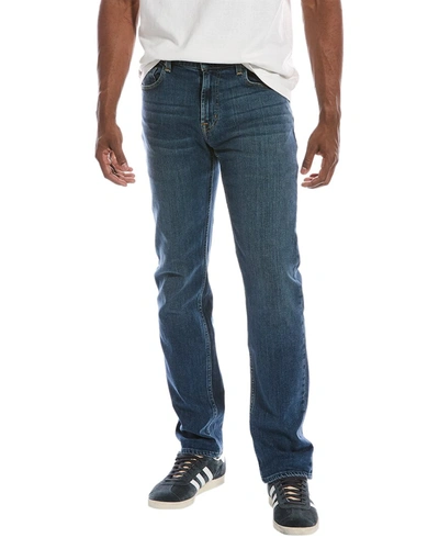 Shop 7 For All Mankind Slimmy Deep Sea Slim Straight Jean In Blue