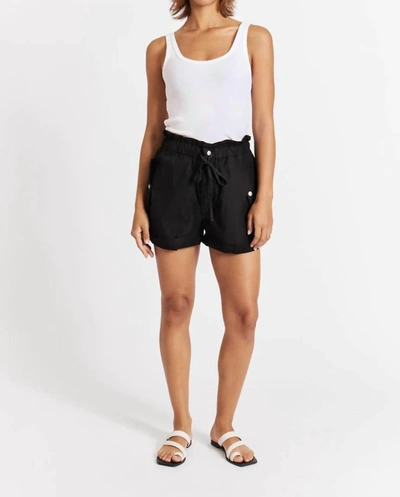 Shop Amo Parachute Shorts In Black