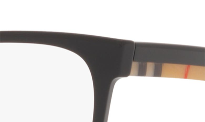 Shop Burberry Evelyn 52mm Square Optical Glasses In Black