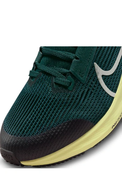 Shop Nike Kids' Air Zoom Pegasus 40 Running Shoe In Deep Jungle/ Platinum/ Green