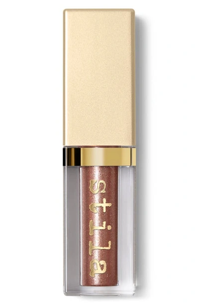 Shop Stila Glitter & Glow Liquid Eyeshadow In Rose Gold Retro