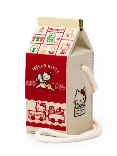 Shop Olympia Le-tan 'lunch Milk Box' Crossbody Bag