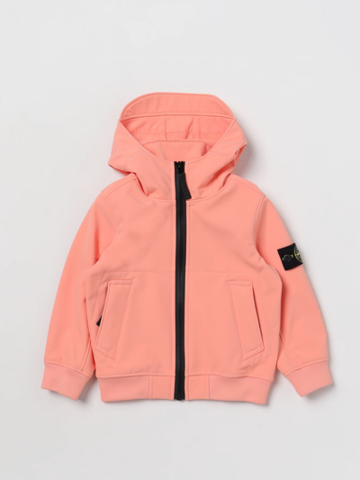 Stone island soft shell sales jacket kids