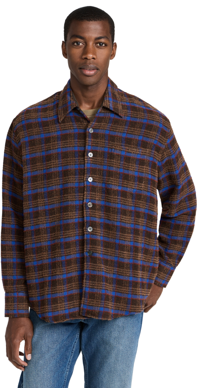 Shop Our Legacy Above Shirt Brown Pankow Check 50