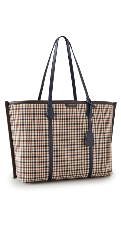 Perry Suede Triple-Compartment Tote: Women's Designer Tote Bags