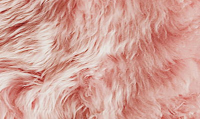 Shop Natural Genuine Sheepskin Quattro Rug In Pink