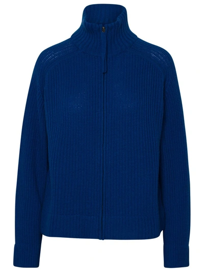 Shop 360cashmere 360 Cashmere 'chloe' Turtleneck Sweater In Blue Cashmere Blend