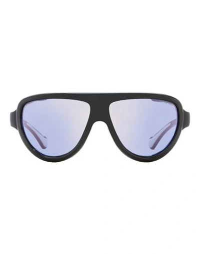 Shop Moncler Shield Ml0089 Sunglasses Sunglasses Black Size 57 Plastic