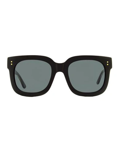 Shop Marni Square Li River Sunglasses Sunglasses Black Size 54 Acetate