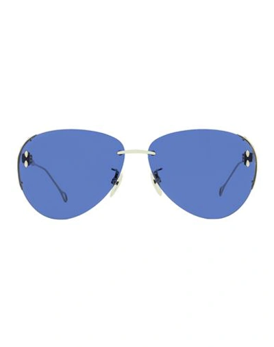 Shop Isabel Marant Dixio Im0056s Sunglasses Woman Sunglasses Blue Size 62 Metal
