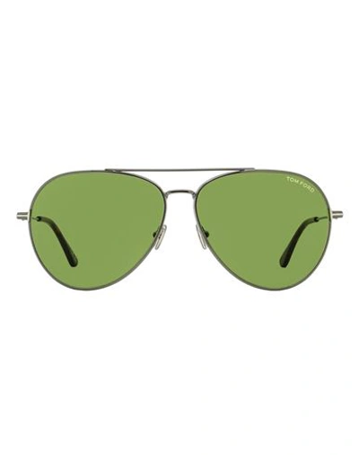 Shop Tom Ford Dashel-02 Tf996 Sunglasses Sunglasses Brown Size 62 Metal, Acetate