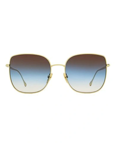 Shop Isabel Marant Zuko Im0014s Sunglasses Woman Sunglasses Blue Size 58 Metal
