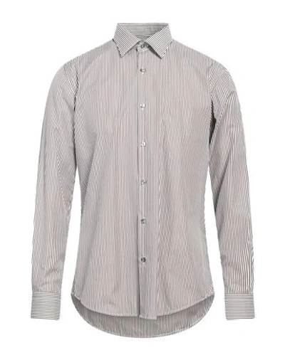 Shop Pal Zileri Man Shirt Dove Grey Size 17 Cotton