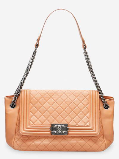 Pre-owned Chanel Shoulder Bag In Pink