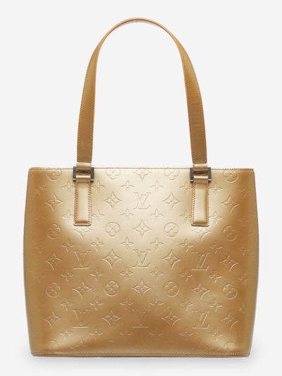 Tote Louis Vuitton Gold in Plastic - 17468257
