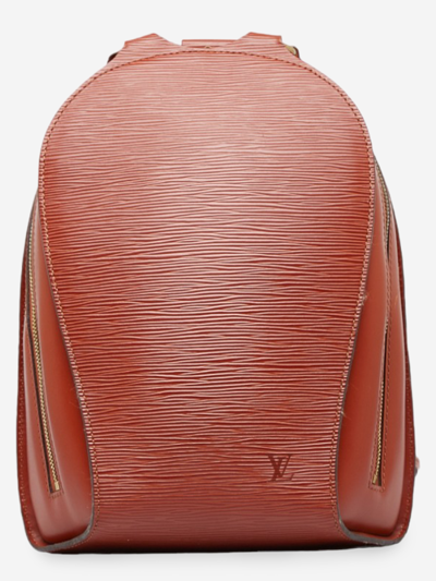 Pre-Owned Louis Vuitton LV BackPack Bag Mabillon Brown Epi, Date Stamp  V10967