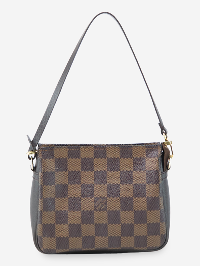 Louis Vuitton shoulder bag. In brown monogram canvas w…