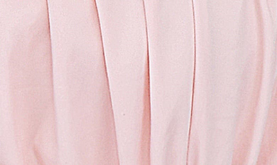 House Of Cb Kitty Puff Sleeve Corset Crop Top In Soft Peach