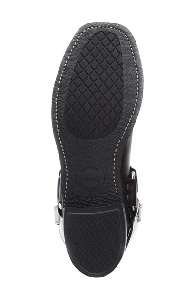 Frye Men's Conway Harness Leather Moto Boots In Black