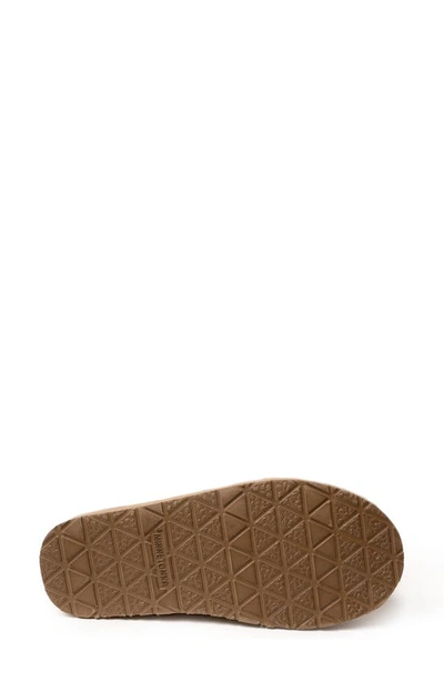 Minnetonka Corie Faux Fur Scuff Slipper In Cinnamon