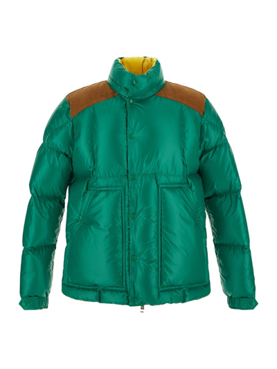 Shop Moncler Ain Down Jacket In Green