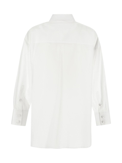 Shop Dolce & Gabbana Covered Buttons Shirt In White