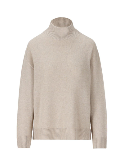 Shop 's Max Mara Turtleneck Knitted Jumper In White